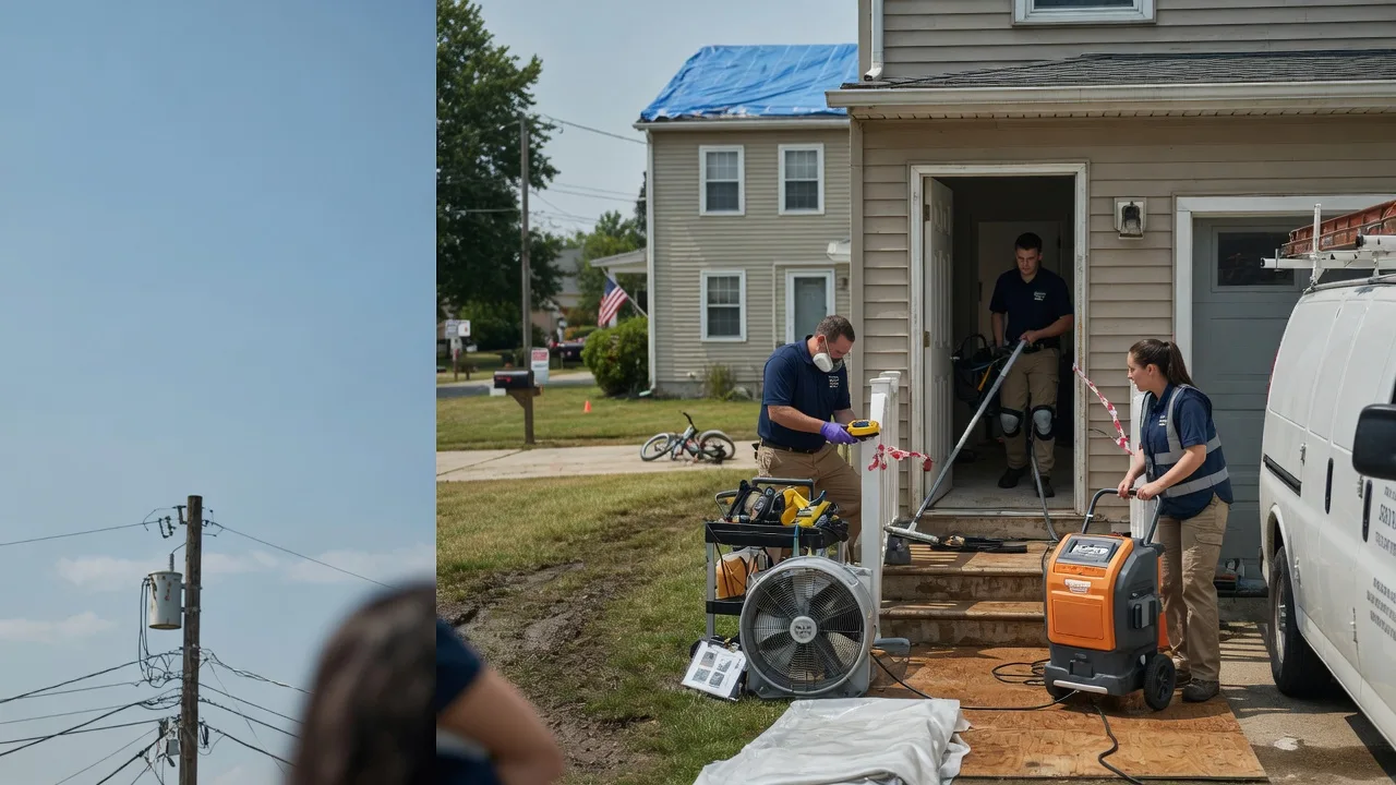 Water Damage Repair in Burlington, WV near me